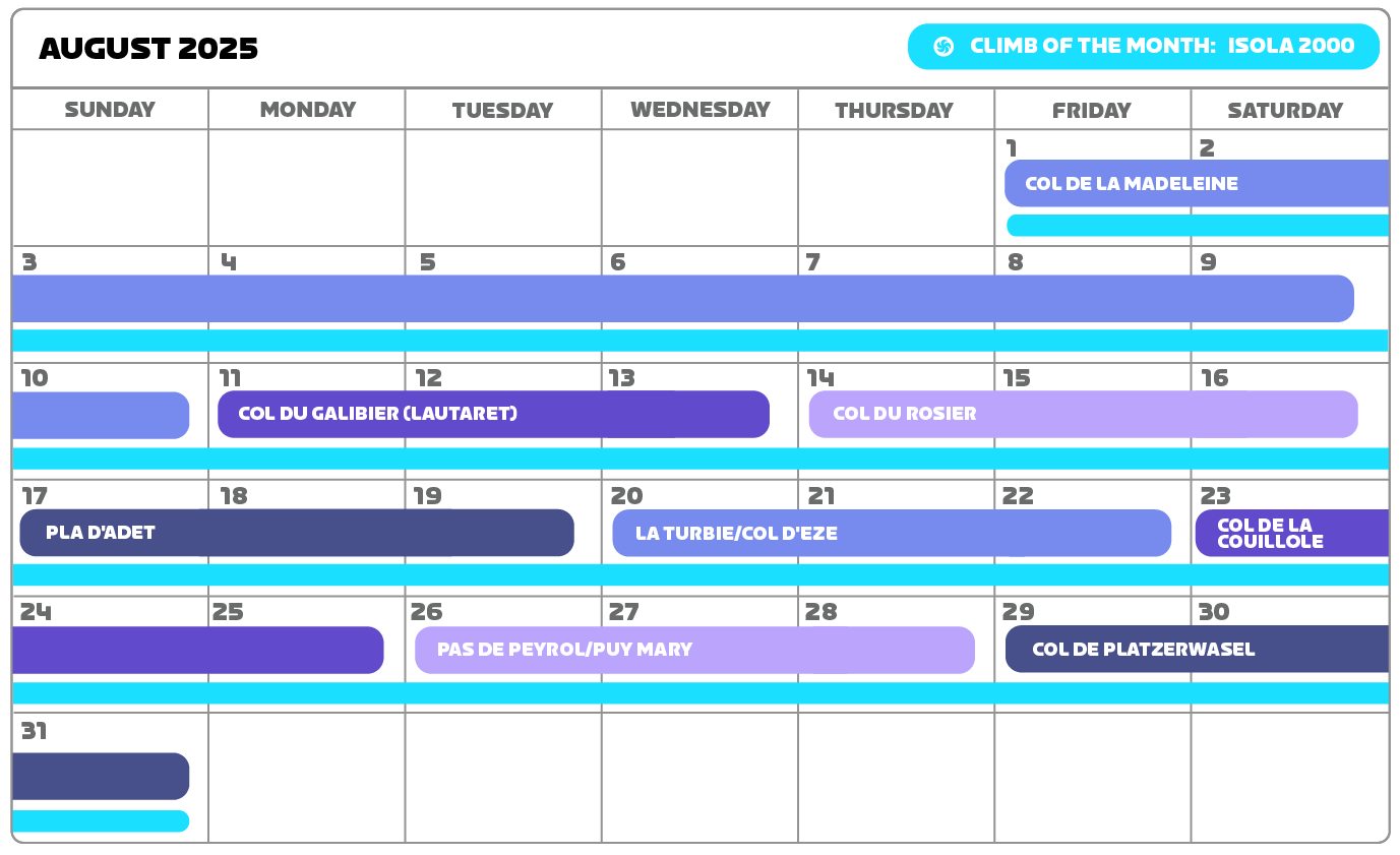 Zwift climb portal schedule